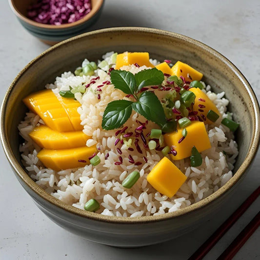 Mango Ginger Rice Bowl: A Light, Flavor-Packed Summer Meal