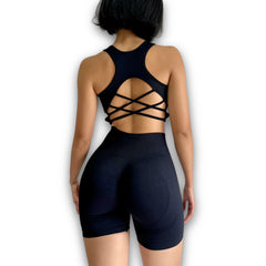Women's Slim Sport Two-Piece Long Set (1+1)