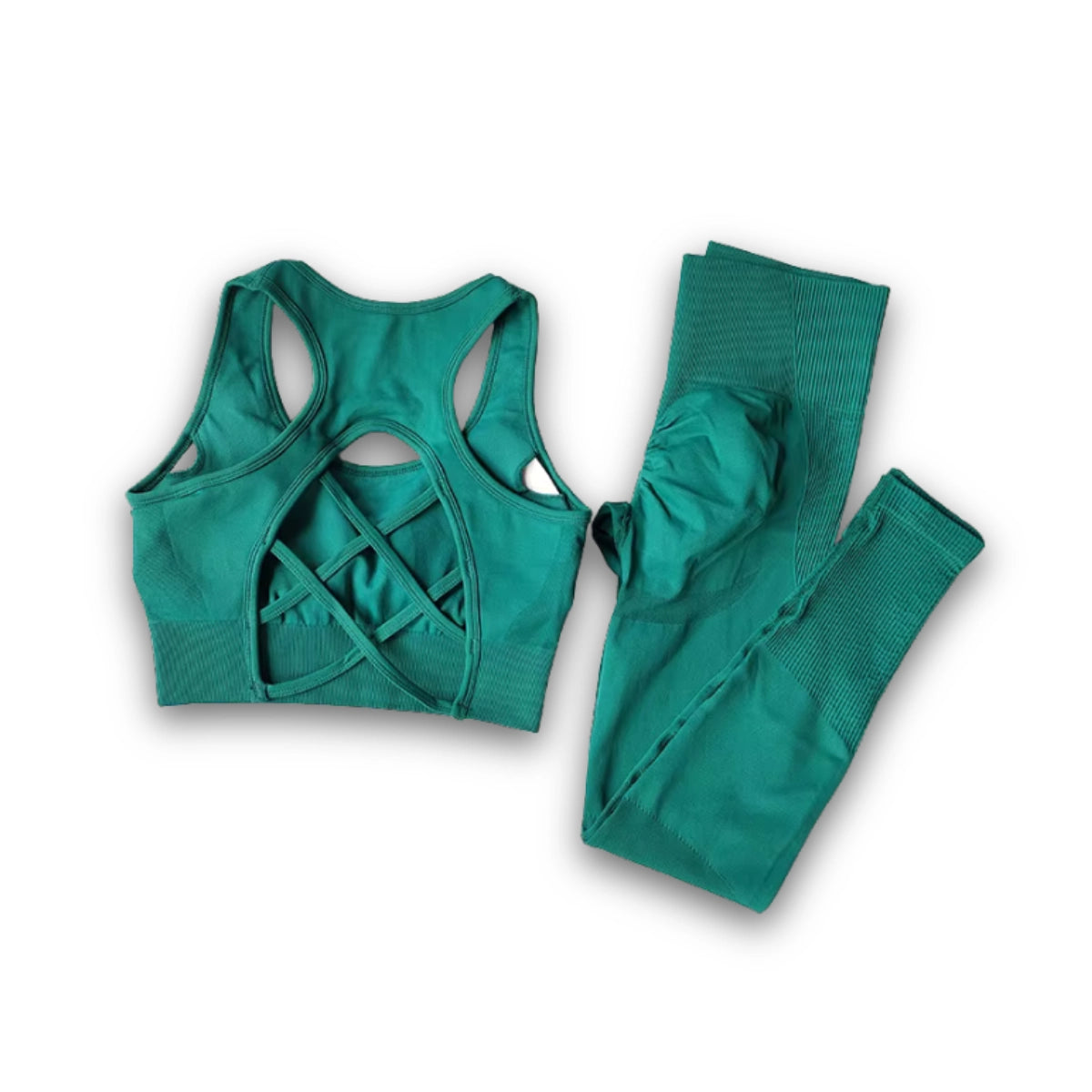 Women's Slim Sport Two-Piece Short Set (1+1)