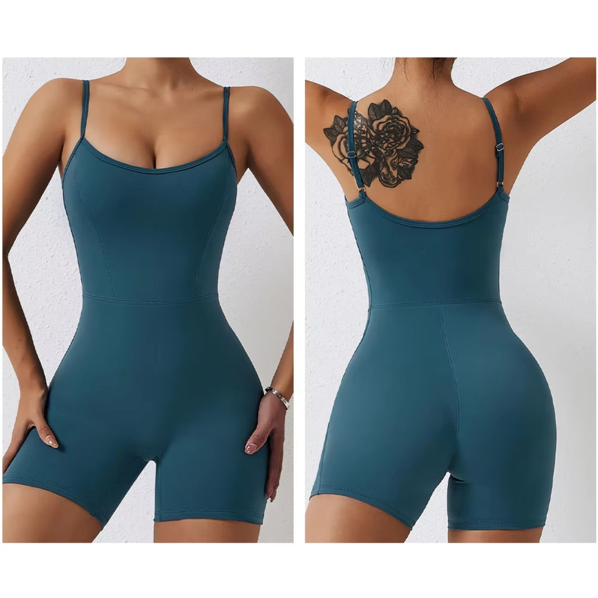 Women's One-Piece Yoga Jumpsuit (1+1)