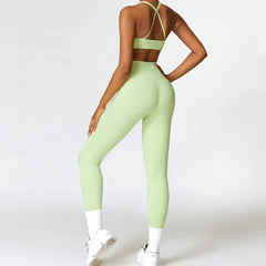 Women's Quick Dry Yoga Bra (1+1)