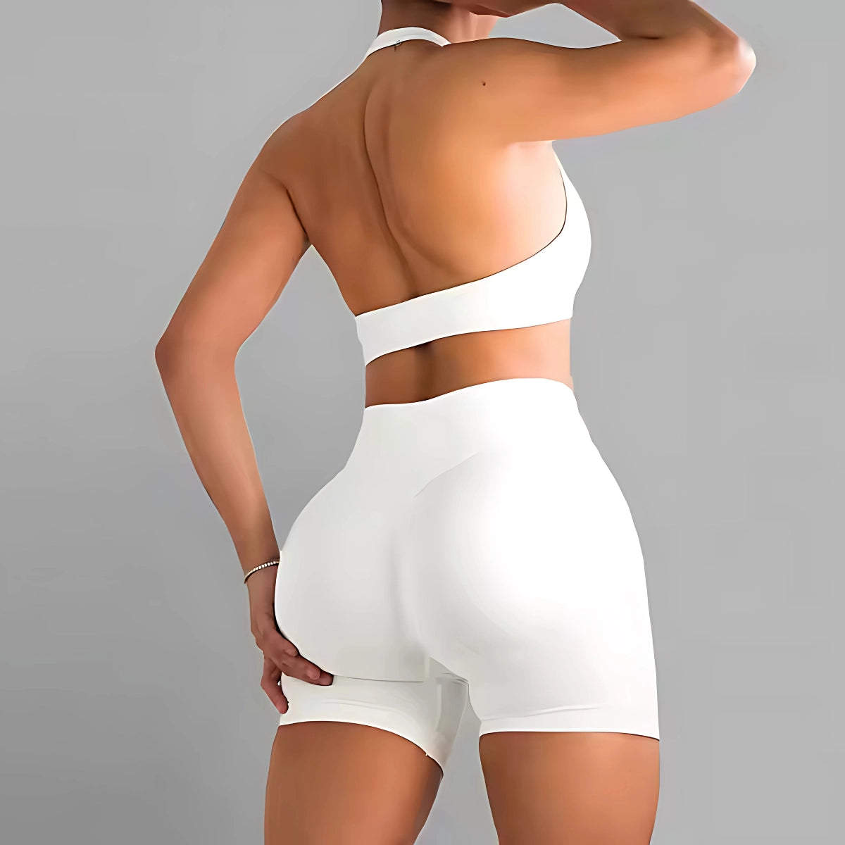 Women's Cut-Back Two-Piece Yoga Set (1+1)