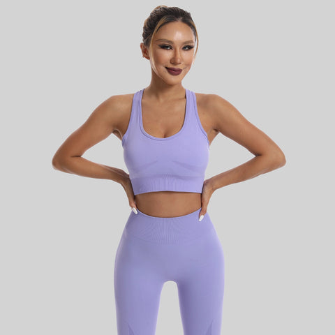 Дамски спортен комплект Slim две части (къс) (1+1)