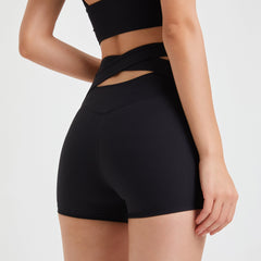 Women's Cross-Waist Shorts (1+1)
