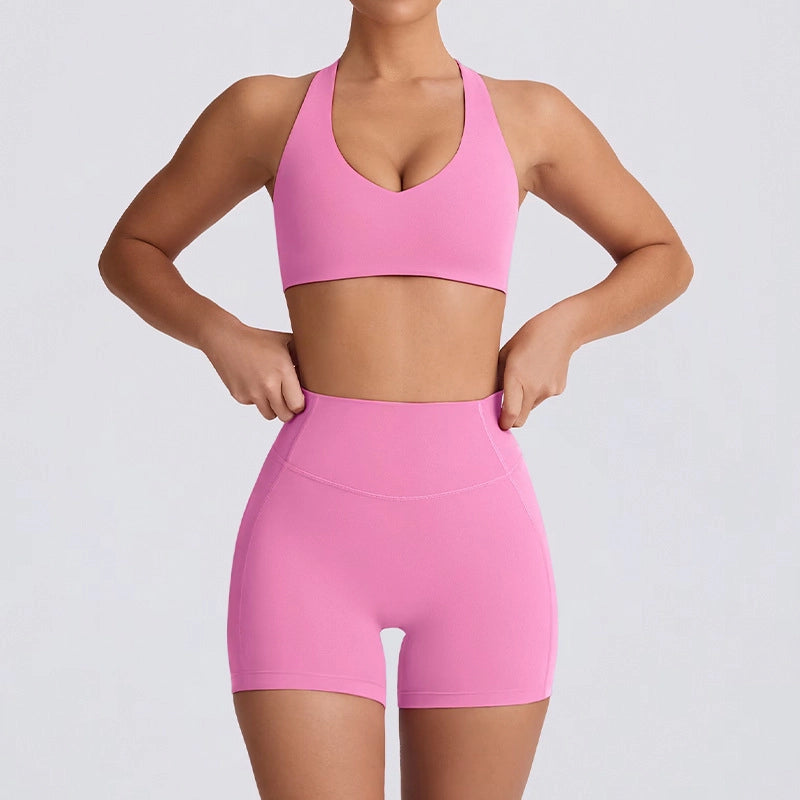 Women's Quick Dry Yoga Bra (1+1)